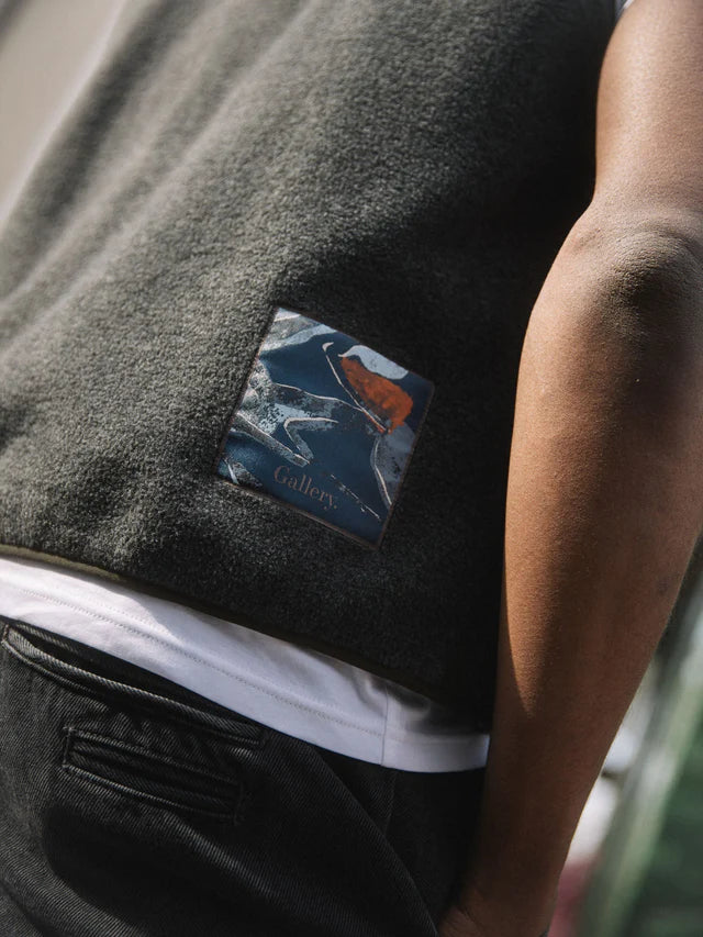 Mos Mosh | Cess Weste | 871 Dark Grey