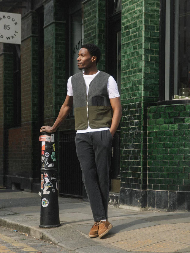 Mos Mosh | Cess Weste | 871 Dark Grey