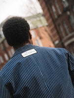 Lade das Bild in den Galerie-Viewer, Mos Mosh | Mapham Stripe Jeansjacke | 447 Dark Blue
