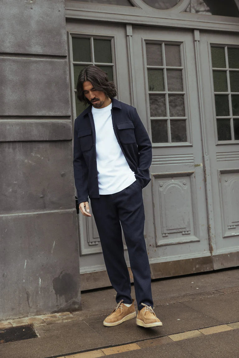 Mos Mosh | Baldo Hose Chino Style | 469 navy