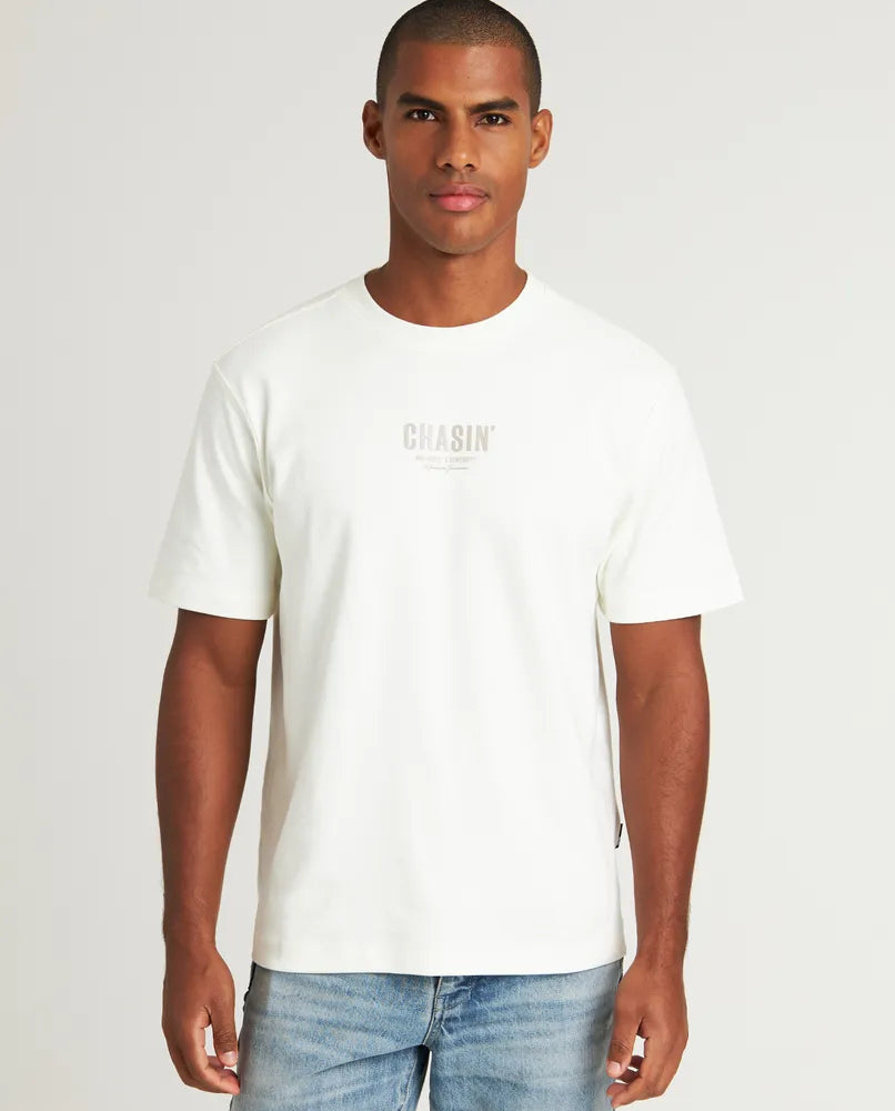 CHASIN | Mayor Loose fit T-Shirt | E11 OFF WHITE