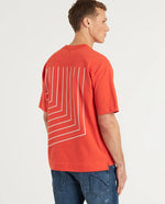 Lade das Bild in den Galerie-Viewer, CHASIN | Stream Loose fit T-Shirt | E40 RED
