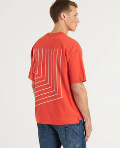 CHASIN | Stream Loose fit T-Shirt | E40 RED