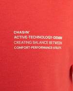 Lade das Bild in den Galerie-Viewer, CHASIN | Stream Loose fit T-Shirt | E40 RED
