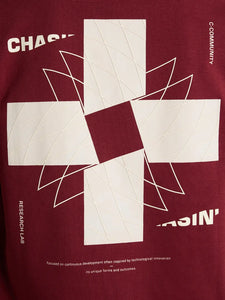 CHASIN | Sydey Regular fit T-Shirt | E41 BURGUNDY