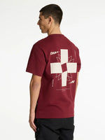 Load image into Gallery viewer, CHASIN | Sydey Regular fit T-Shirt | E41 BURGUNDY
