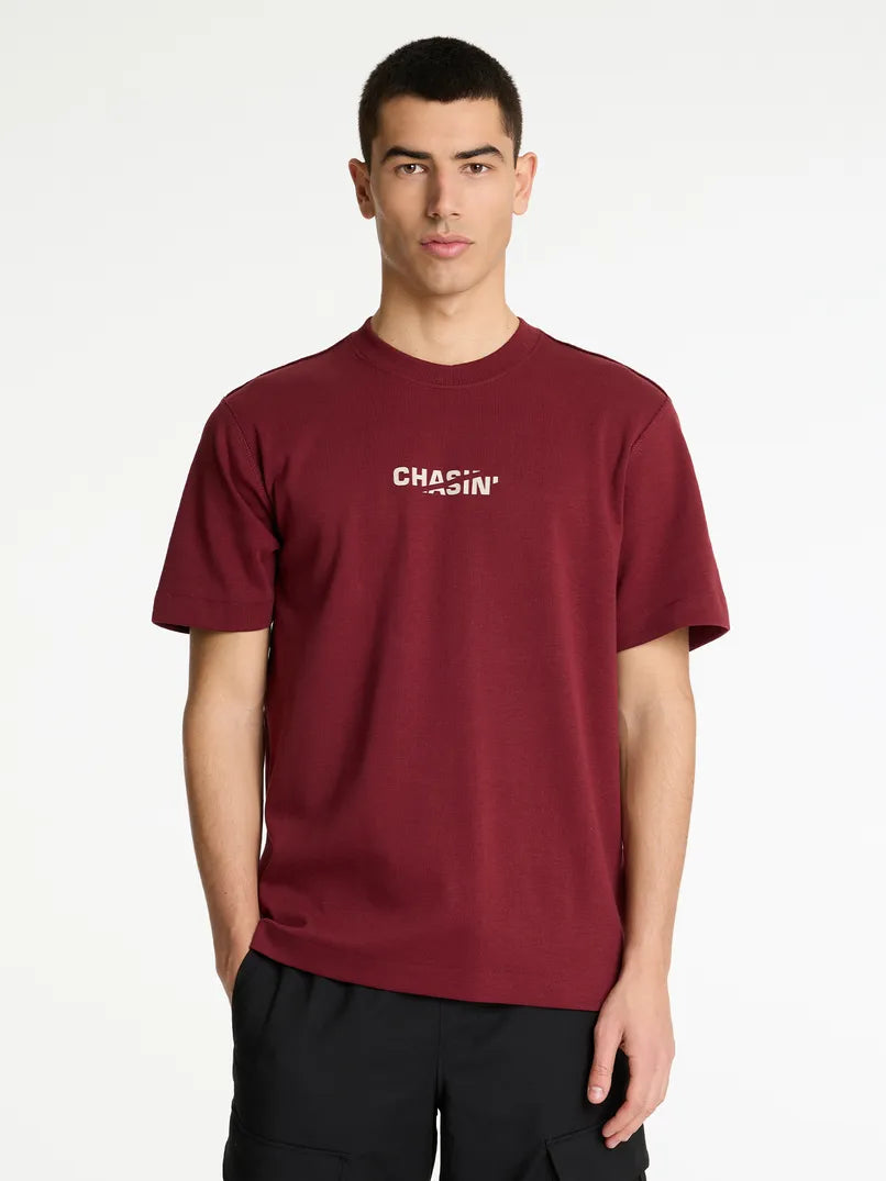CHASIN | Sydey Regular fit T-Shirt | E41 BURGUNDY