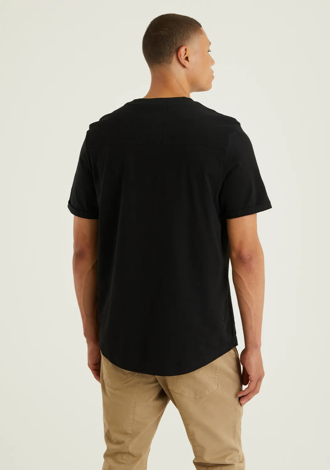 CHASIN | Brody T-Shirt | E72 MID BROWN | E90 BLACK