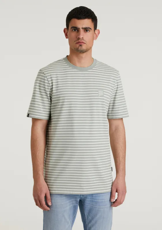 CHASIN | Shore T-Shirt | E52 M.GREEN