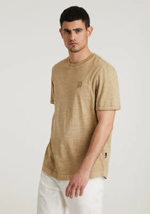 CHASIN | Brody Slub T-Shirt | E71 LIGHT BROWN
