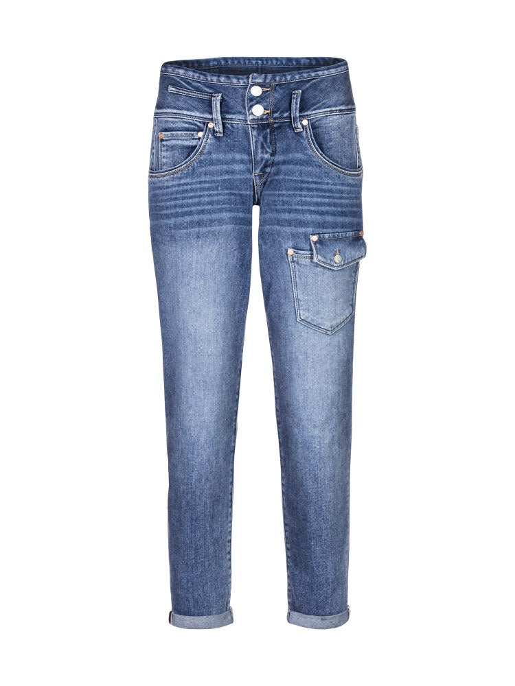 Herrlicher | DIDO Boyfriend Fit Jeans | 605 snakeblue