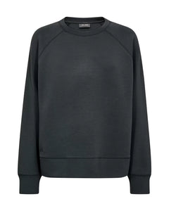 Mos Mosh | MMAbello O-LS Basic Sweatshirt | 836 Urban Chic