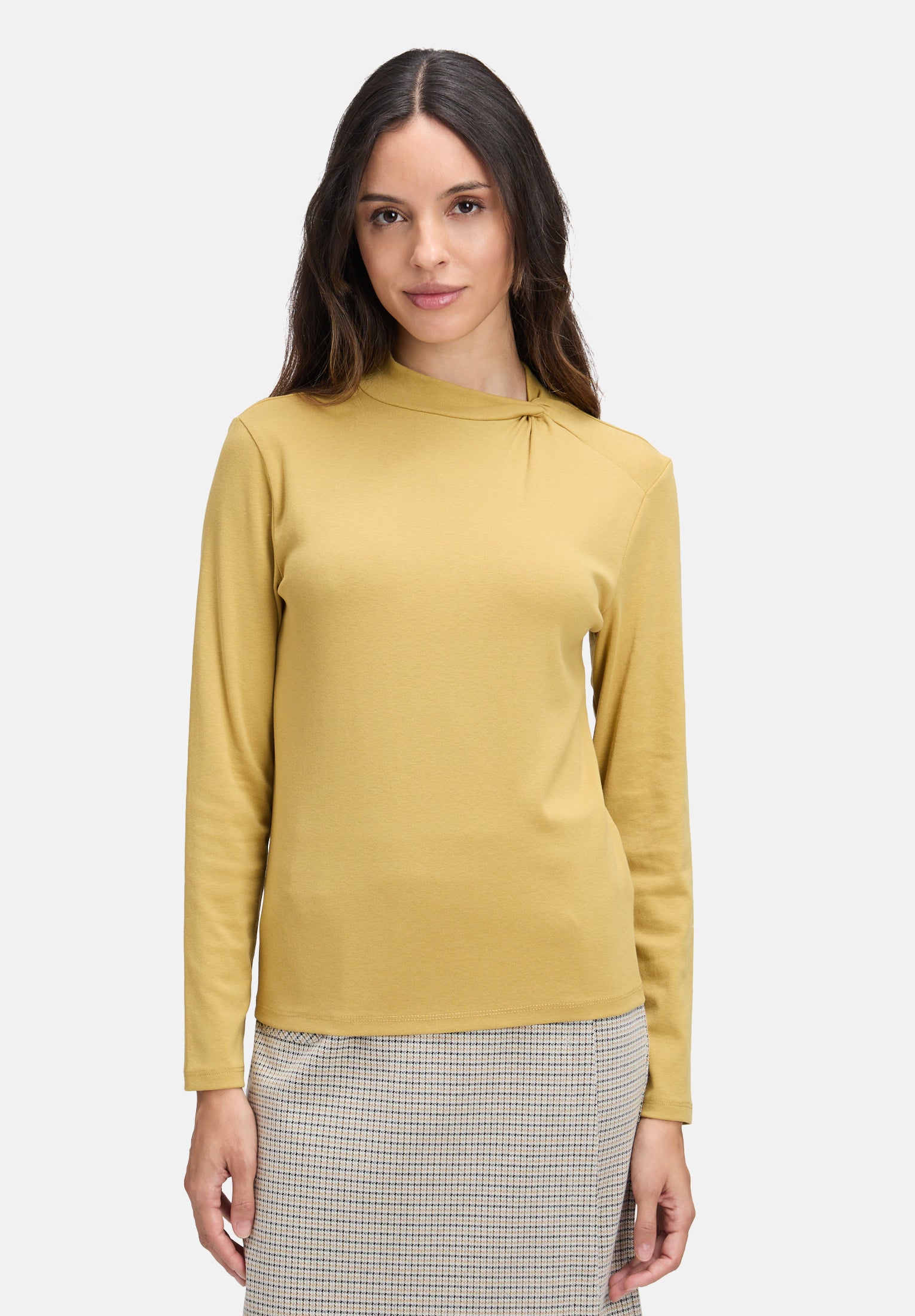Cartoon | Langarm-Shirt mit Kragen  | 5473 Burnished Gold