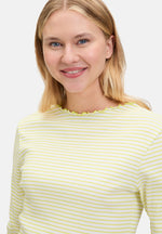 Lade das Bild in den Galerie-Viewer, Cartoon | Langarm-Shirt mit Kragen  | 1821 Cream/Yellow
