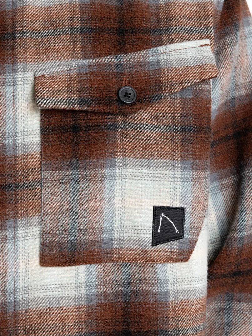 CHASIN | Stryke Bolt Regular fit Langarm-Shirts | E41 BURGUNDY