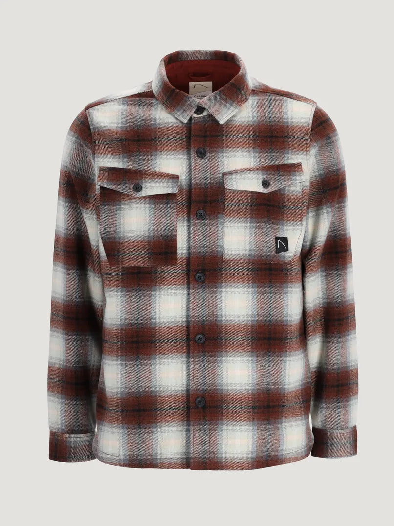 CHASIN | Stryke Bolt Regular fit Langarm-Shirts | E41 BURGUNDY