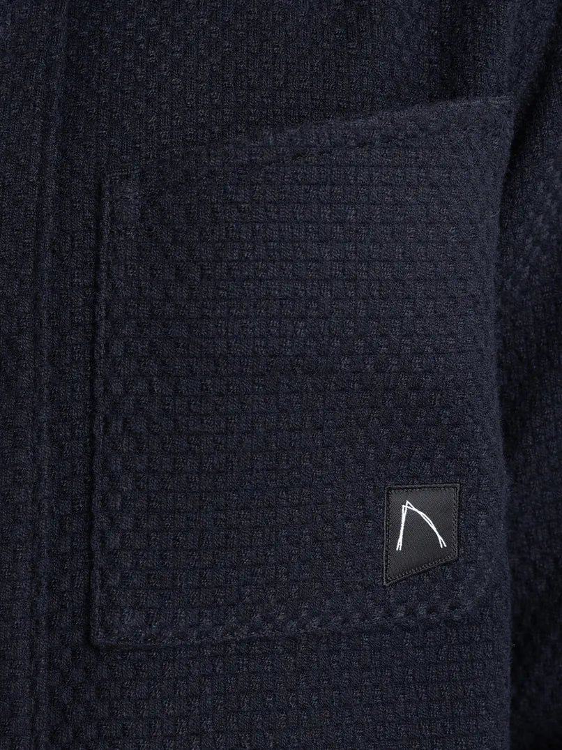 CHASIN | Foley Structure Regulat Fit Overshirt | E63 DK.BLUE