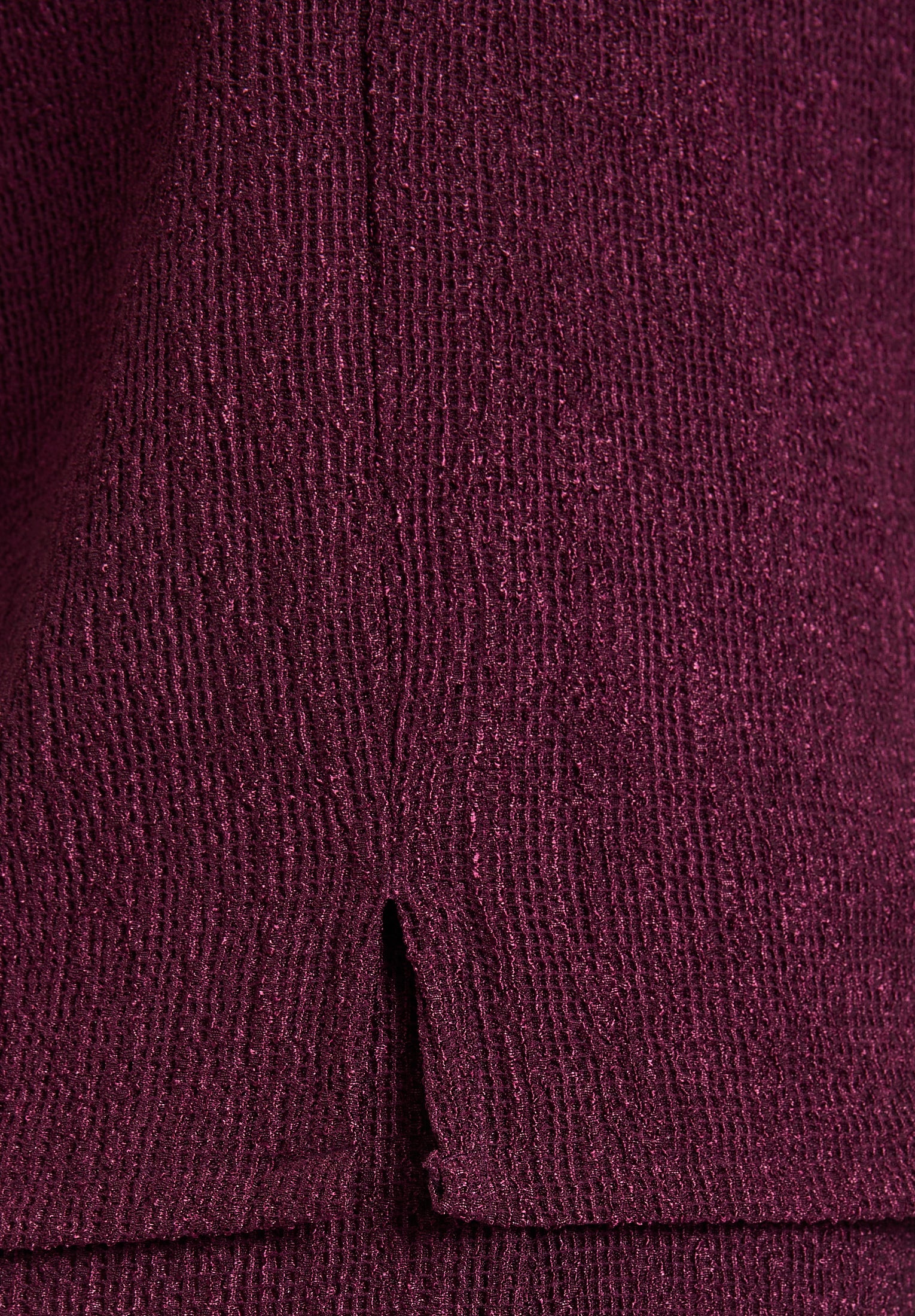 Cartoon | Strukturshirt kurzarm  | 4685 Dark Aubergine