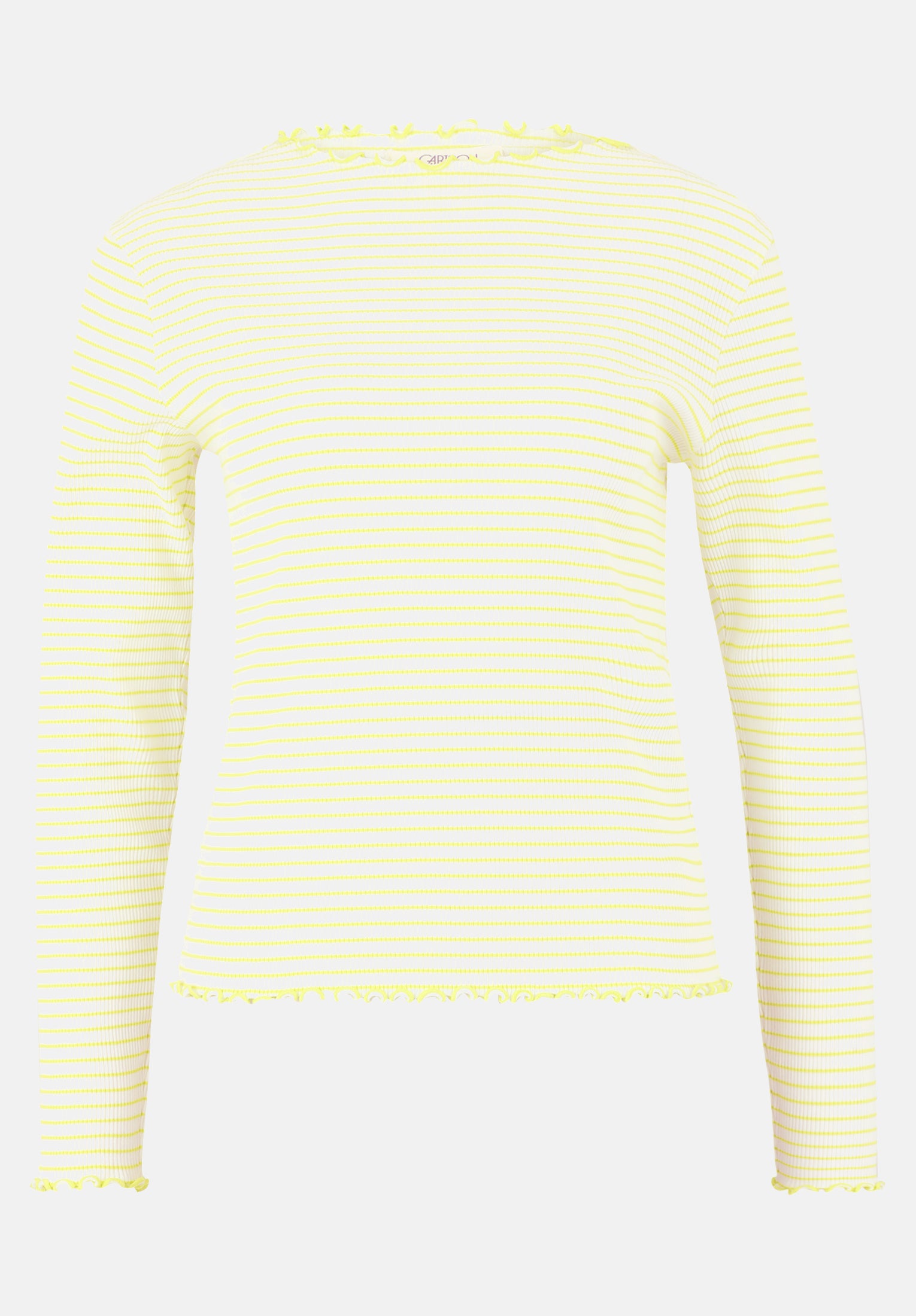 Cartoon | Langarm-Shirt mit Kragen  | 1821 Cream/Yellow