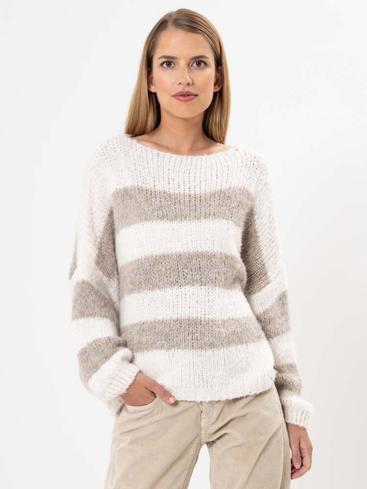 Herrlicher | Leena Strickpullover | 426 lightbeige
