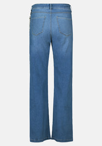 Cartoon | Washed Stretch Jeans | 8619 Middle Blue Denim