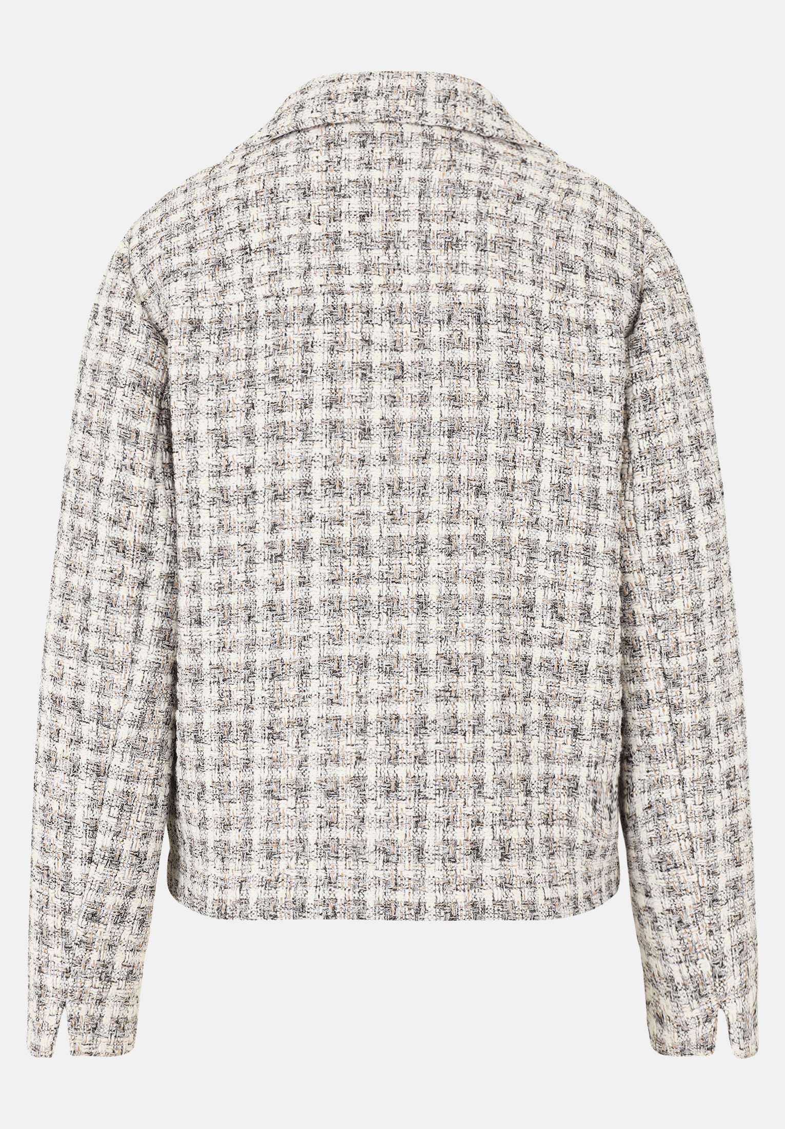 Cartoon |  Tweedblazer mit aufgesetzten Taschen | 1874 Cream/Camel