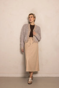 Zhrill | GLORIA FREY Strickjacke  | 264 Taupe