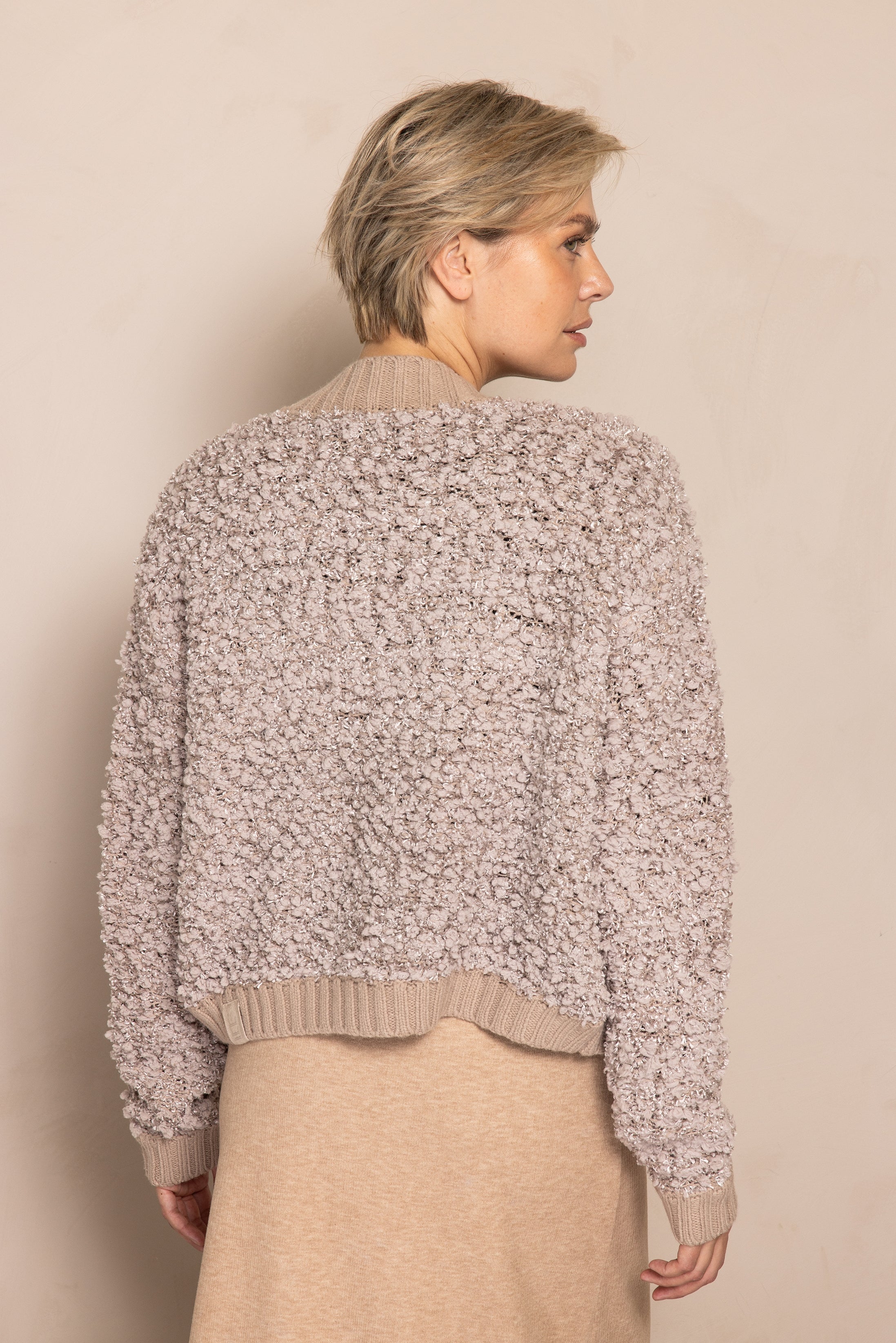 Zhrill | GLORIA FREY Strickjacke  | 264 Taupe