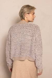 Zhrill | GLORIA FREY Strickjacke  | 264 Taupe