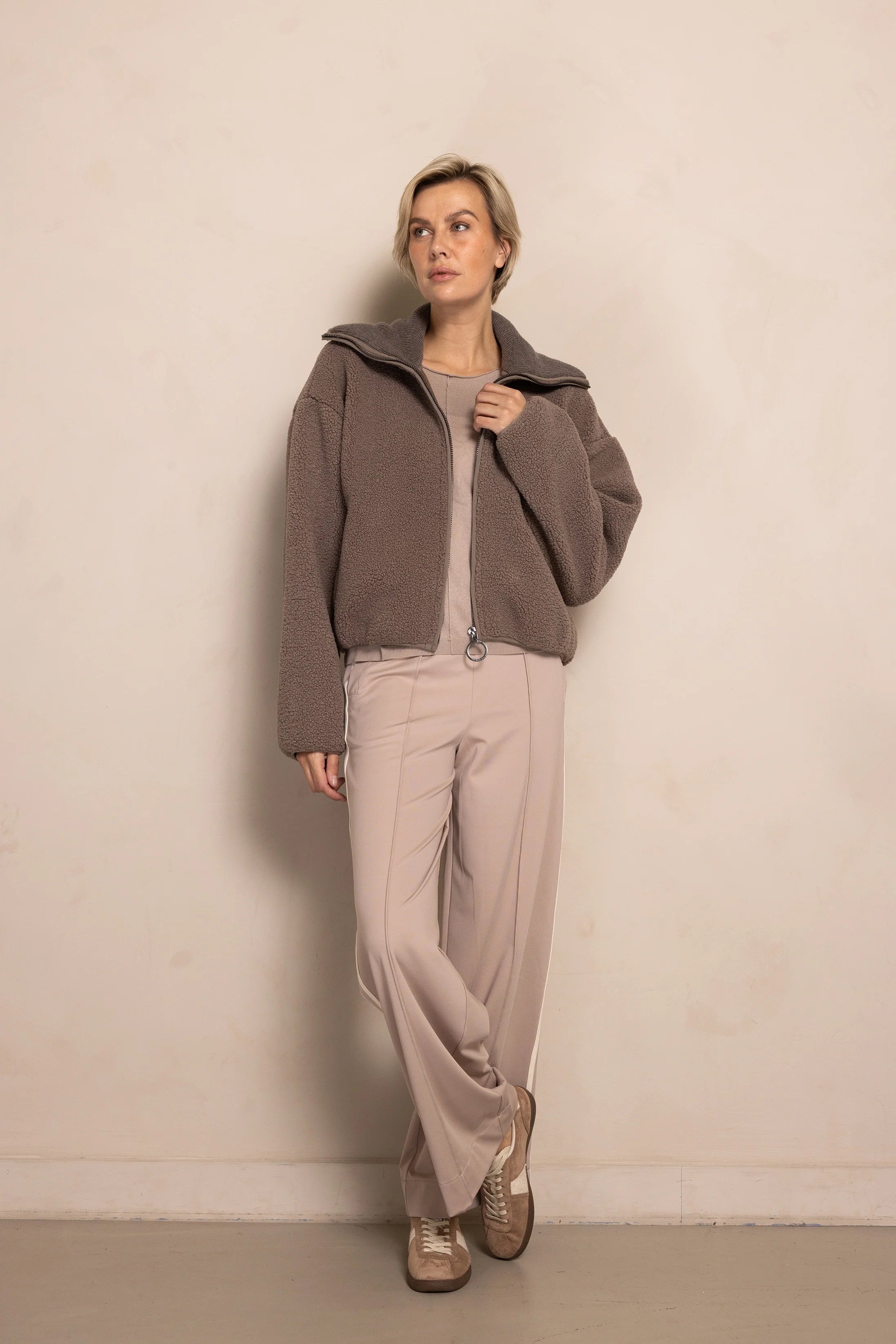 Zhrill | ZIRA - Jacke kurz  | 264 Taupe