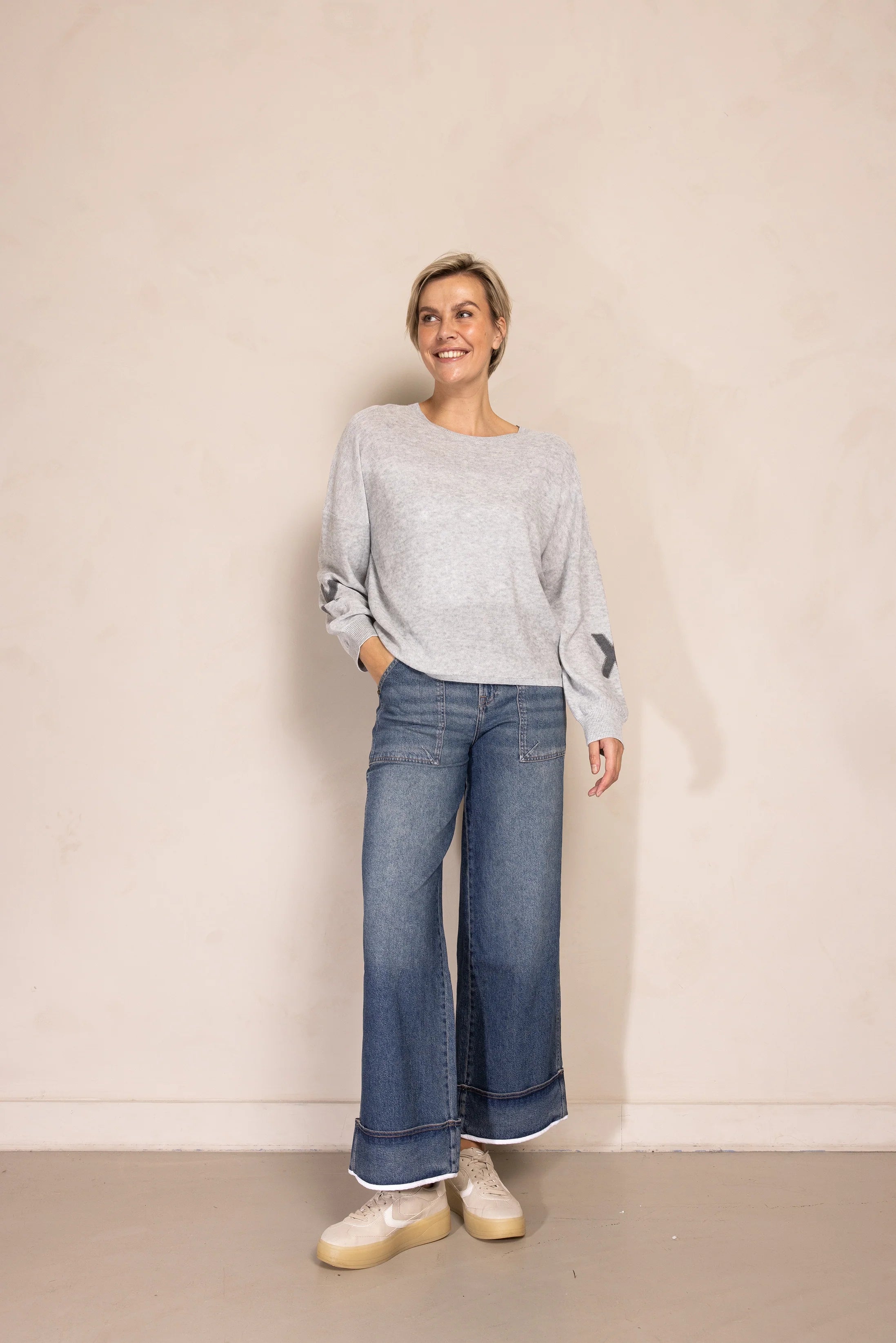 Zhrill | SASA - Pullover | 182 Grey