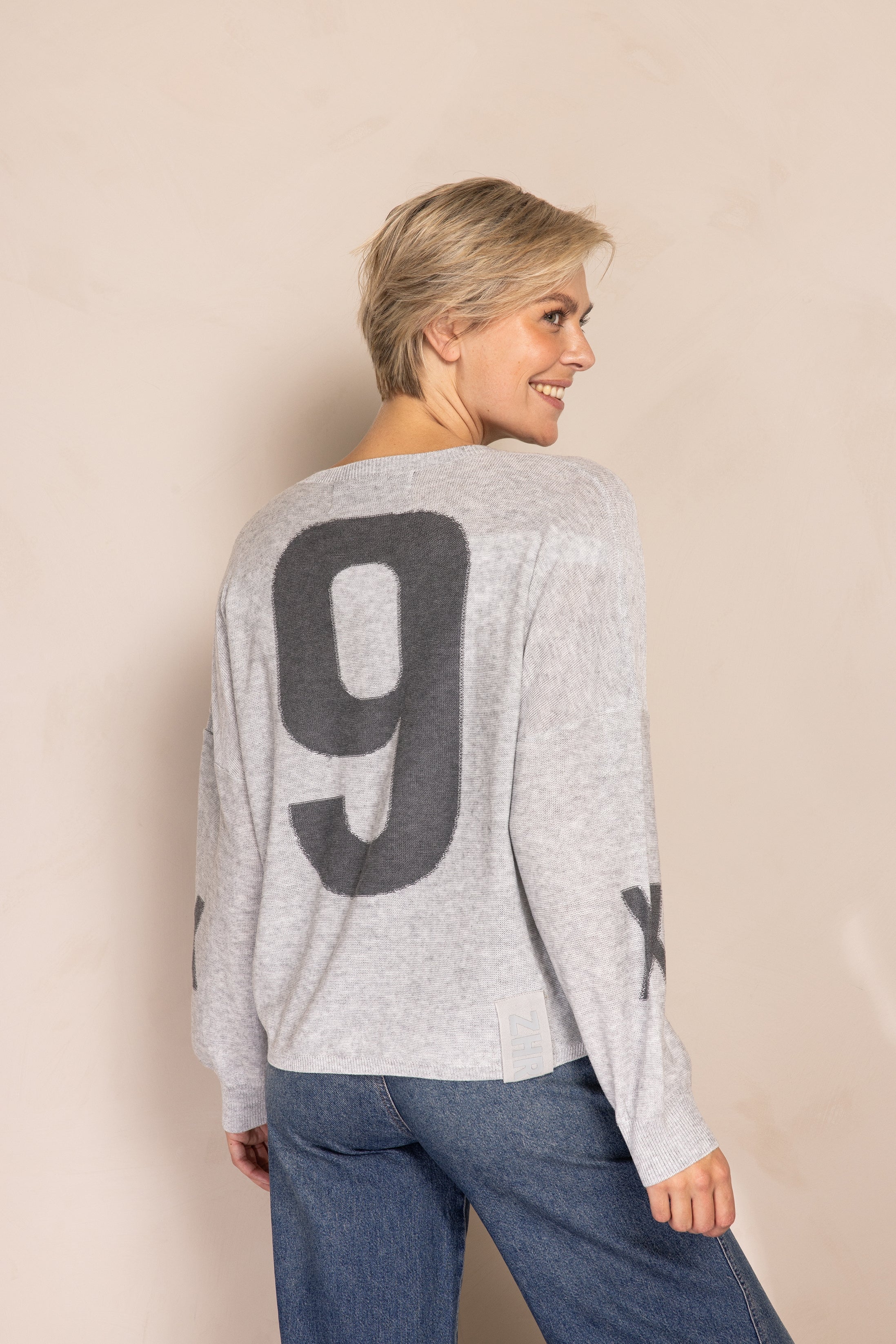 Zhrill | SASA - Pullover | 182 Grey