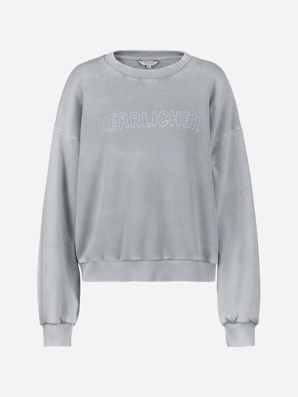 Herrlicher | Christy Cropped Sweatshirt | 70 grey