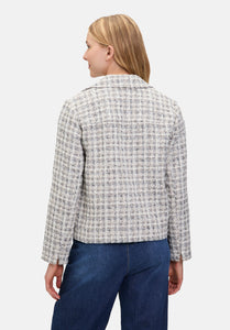Cartoon |  Tweedblazer mit aufgesetzten Taschen | 1874 Cream/Camel