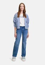 Load image into Gallery viewer, Cartoon | Blouson with ruffles | 8386 Stonewash
