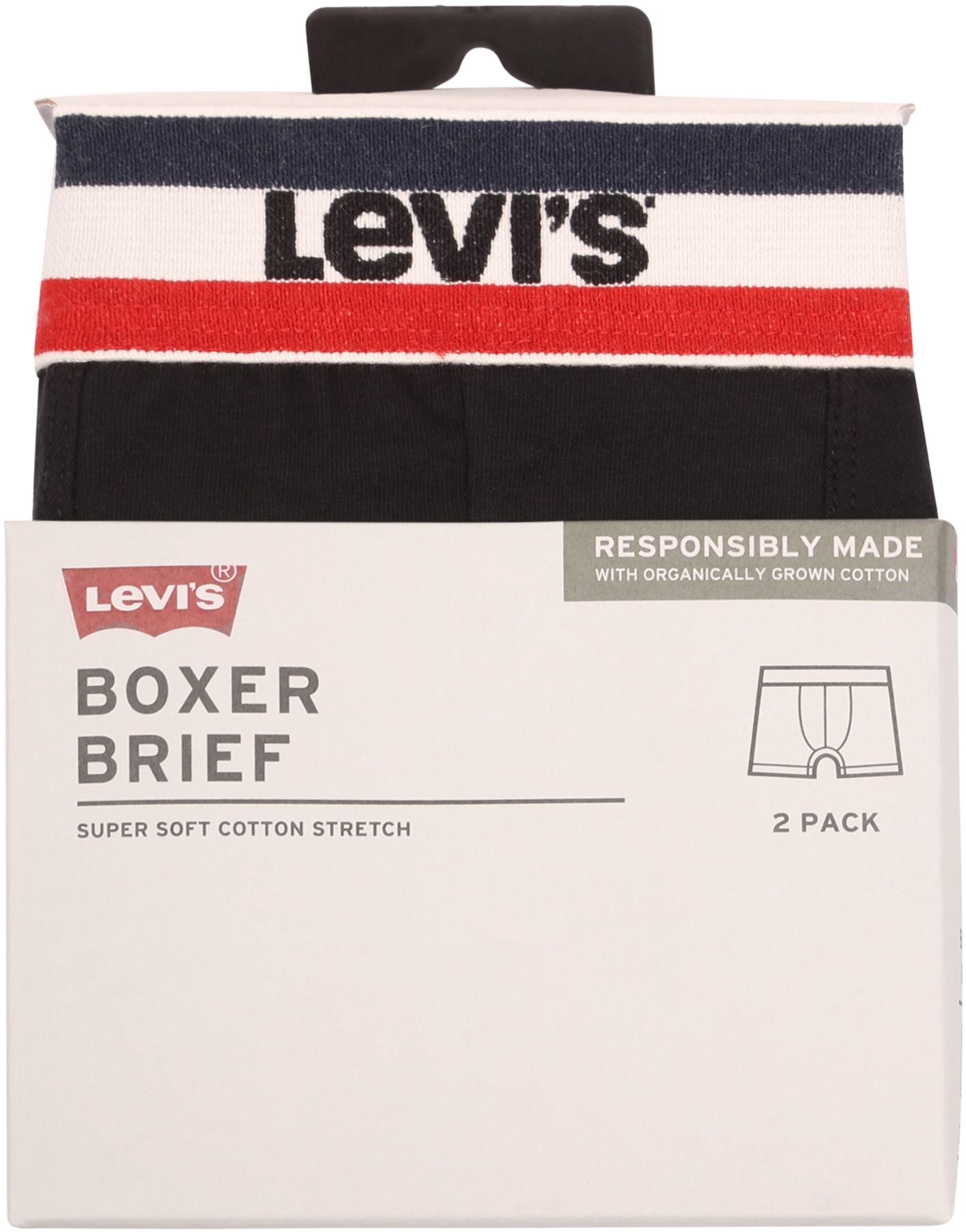 Levi's Underwear | Letter boxer shorts 2-pack | 001 black