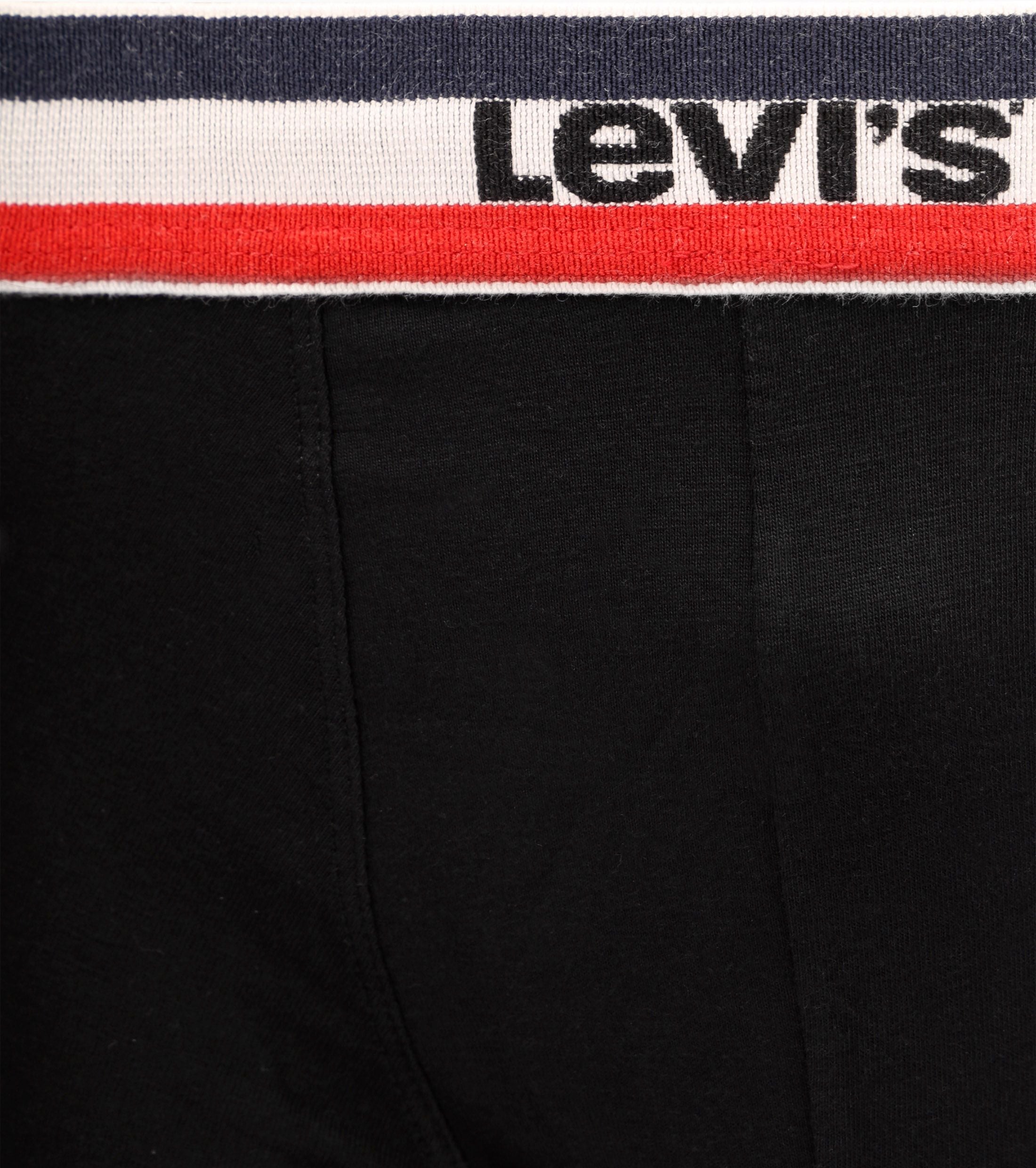 Levi's Underwear | Letter boxer shorts 2-pack | 001 black