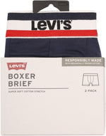 Lade das Bild in den Galerie-Viewer, Levi´s Underwear | Brief Boxershorts 2-Pack | 002 dress blues
