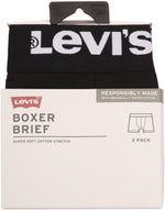 Lade das Bild in den Galerie-Viewer, Levi´s Underwear | Basic Boxershorts 2-Pack | 005 black
