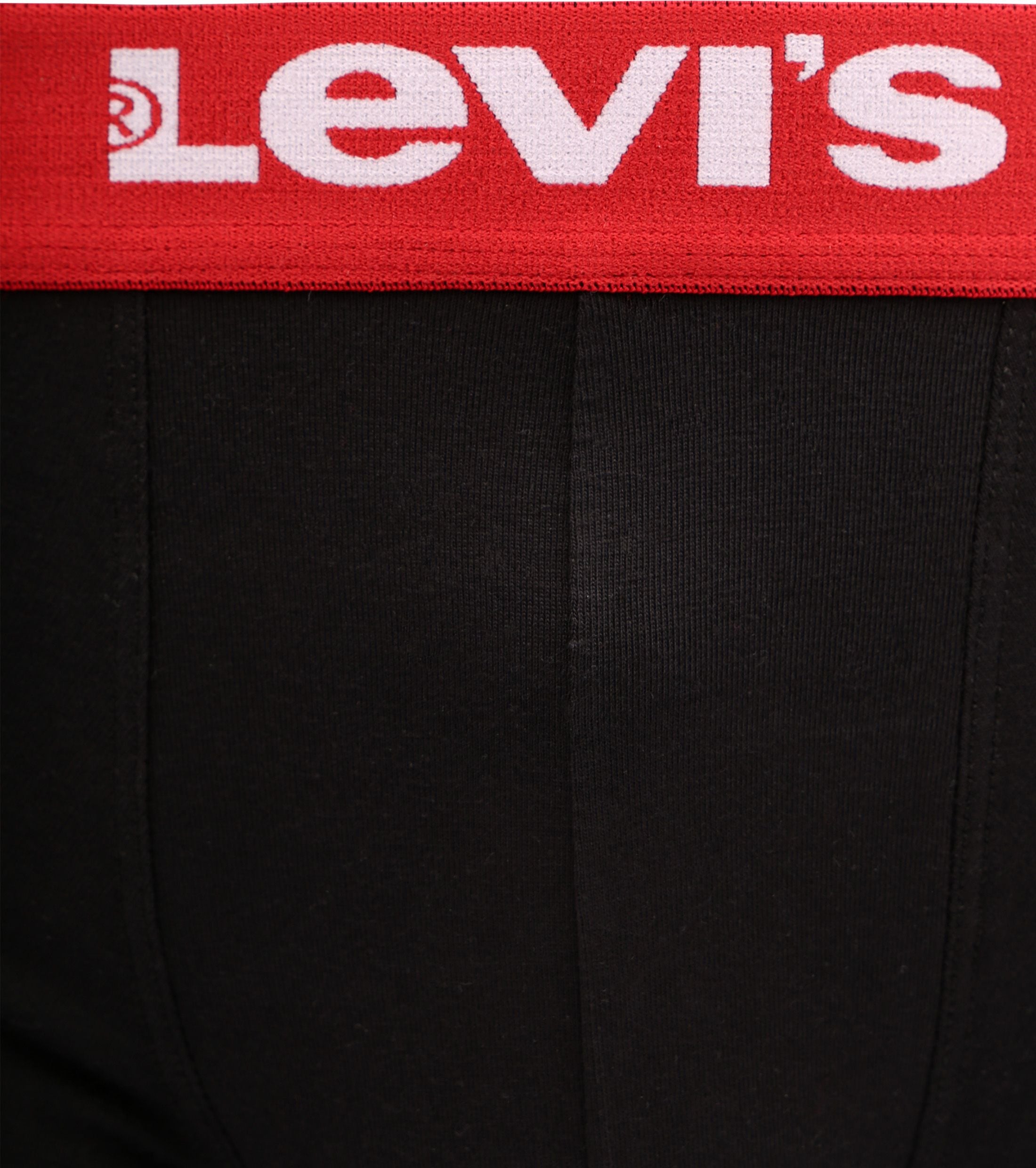 Levi's Underwear | Basic boxer shorts 2-pack | 008 black/red