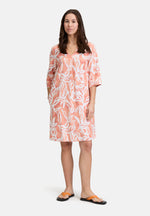 Lade das Bild in den Galerie-Viewer, Cartoon | Sommerkleid mit Muster | 1833 Cream/Apricot
