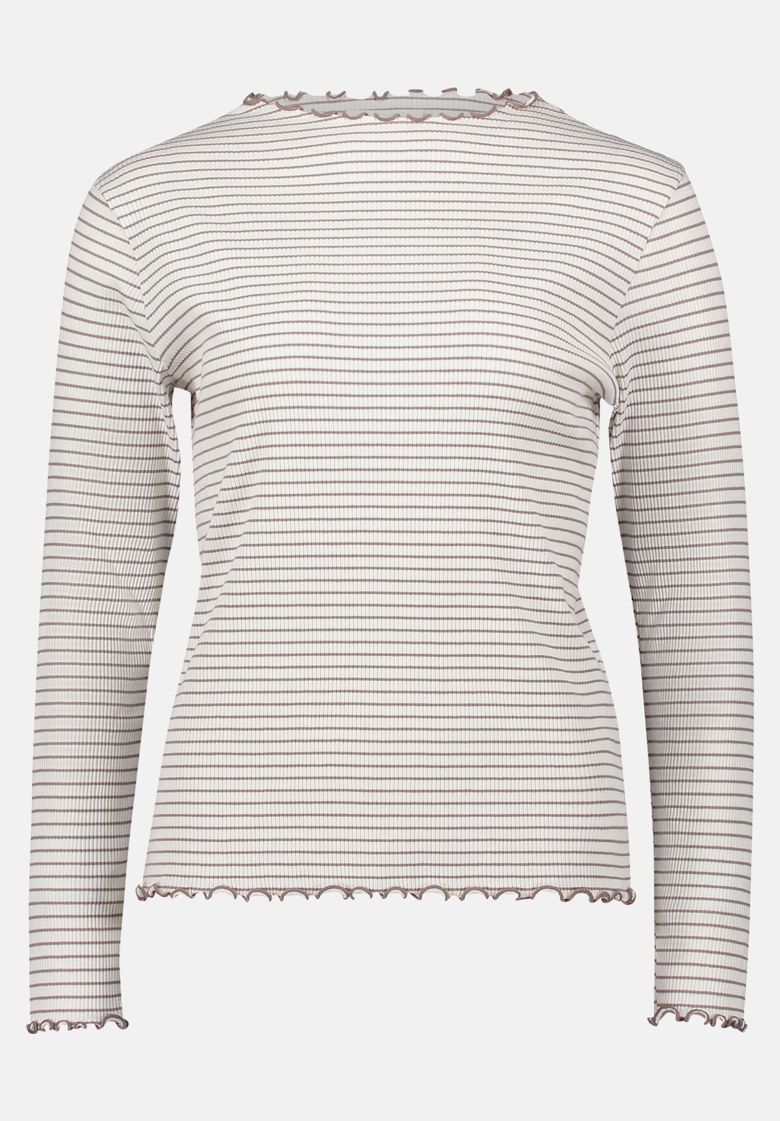 Cartoon | Langarm-Shirt mit Kragen  | 1876 Cream/Taupe