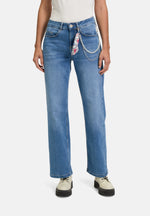 Load image into Gallery viewer, Cartoon | Washed Stretch Jeans | 8619 Middle Blue Denim
