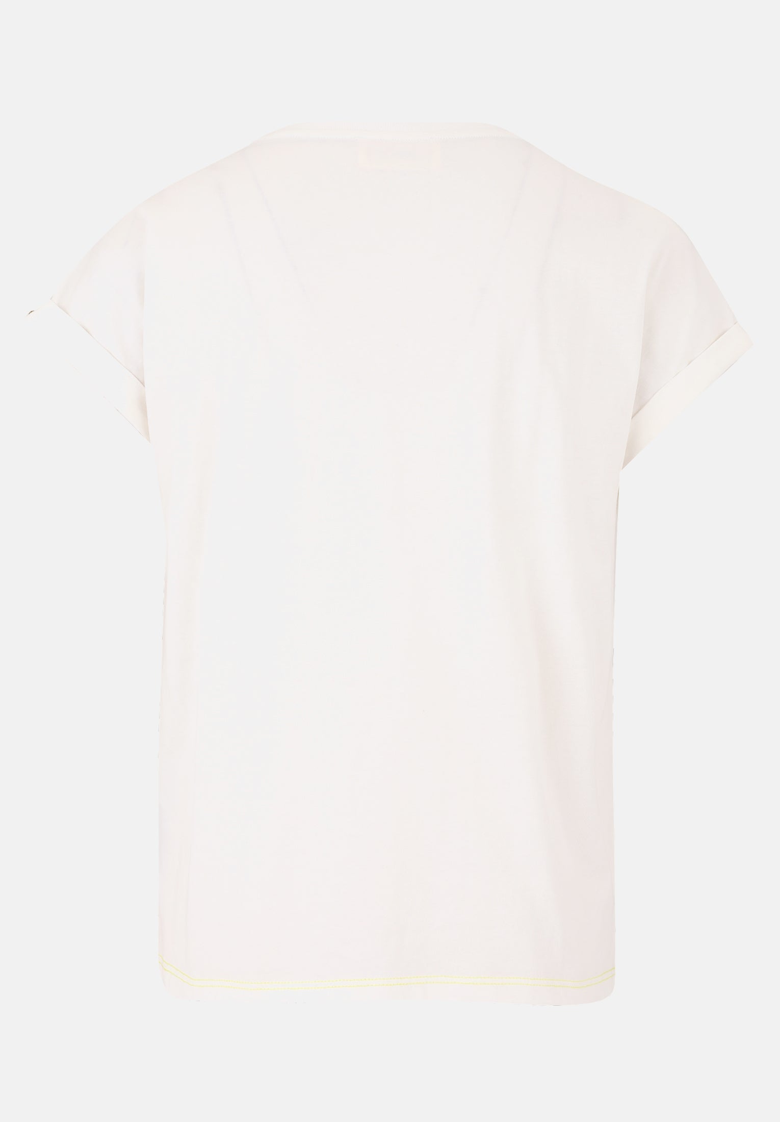 Cartoon | Baumwollshirt mit Ärmelaufschlag | 1912 Patch Cream/Cream