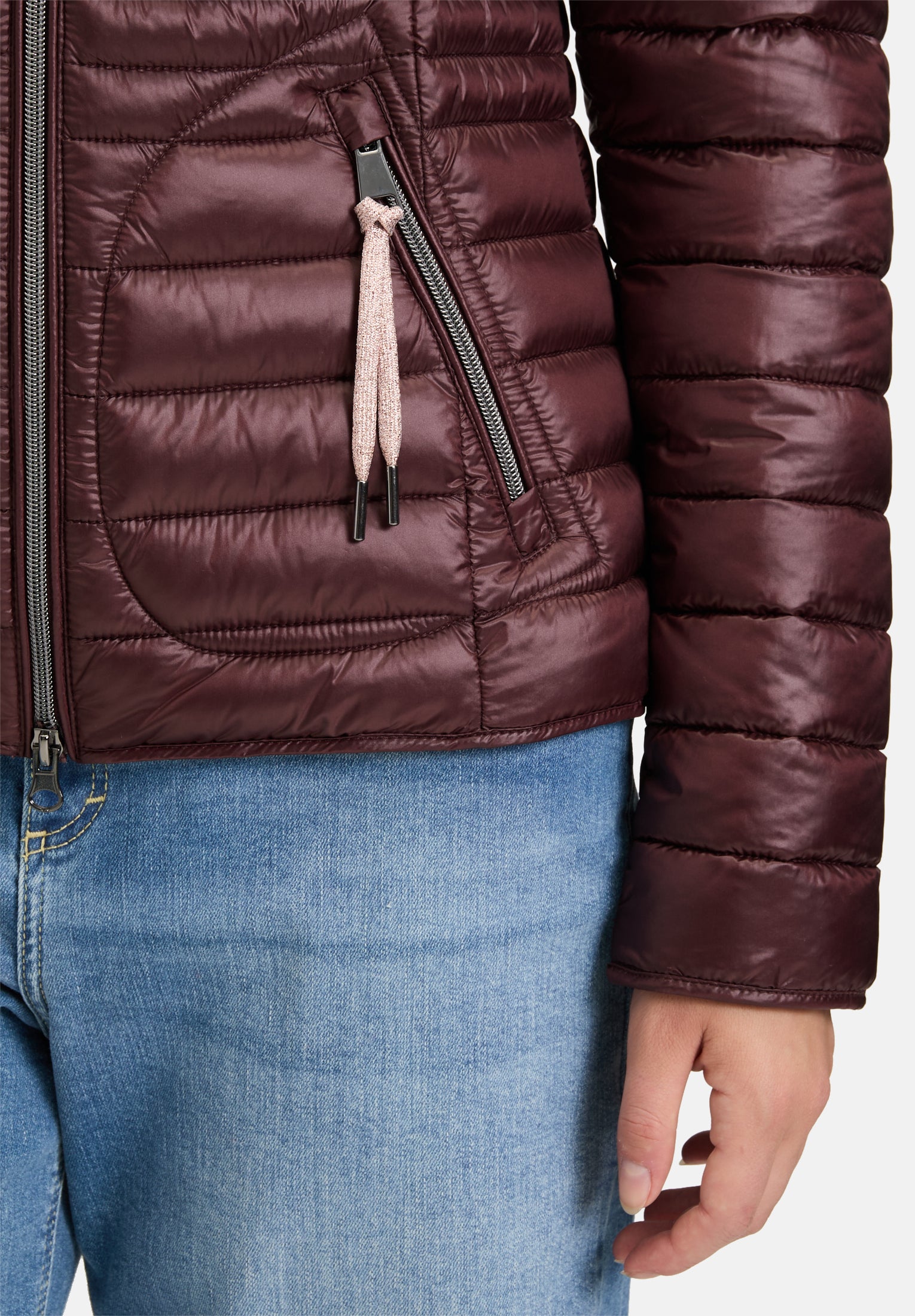 Cartoon | Steppjacke mit Reißverschlusstaschen | 4633 Decadent Chocolate