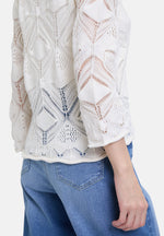 Lade das Bild in den Galerie-Viewer, Cartoon | Strickpullover mit Rundhalsausschnitt | 1048 Pearled Ivory

