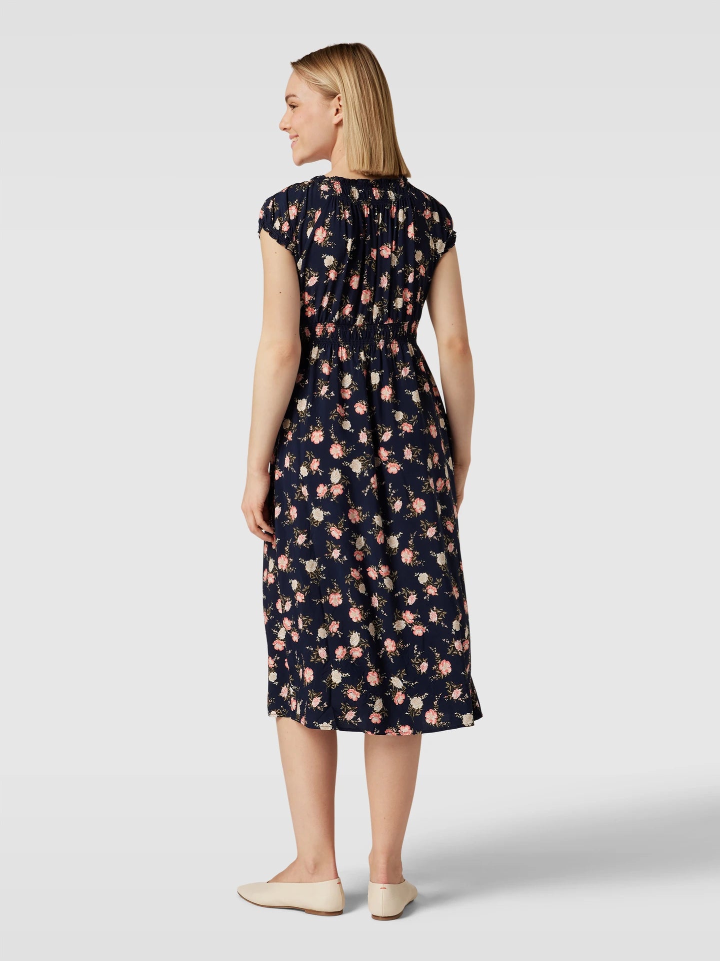 Apricot |  Vintage Rose Milkmaid Dress | 0 NAV