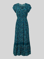 Lade das Bild in den Galerie-Viewer, Apricot | Dianthus Lace Insert Midi Dress | 0 GRN
