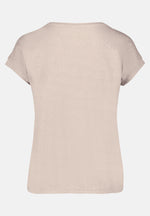 Lade das Bild in den Galerie-Viewer, Cartoon | Casual-Shirt mit Rundhalsausschnitt | 1896 Nature/Silver
