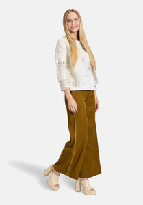 Cartoon | Casual-Strickjacke mit Rundhalsausschnitt  | 9074 Pumice Stone